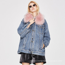 Abrigo de parka de mezclilla para mujer de 2021 Trendy Clothing